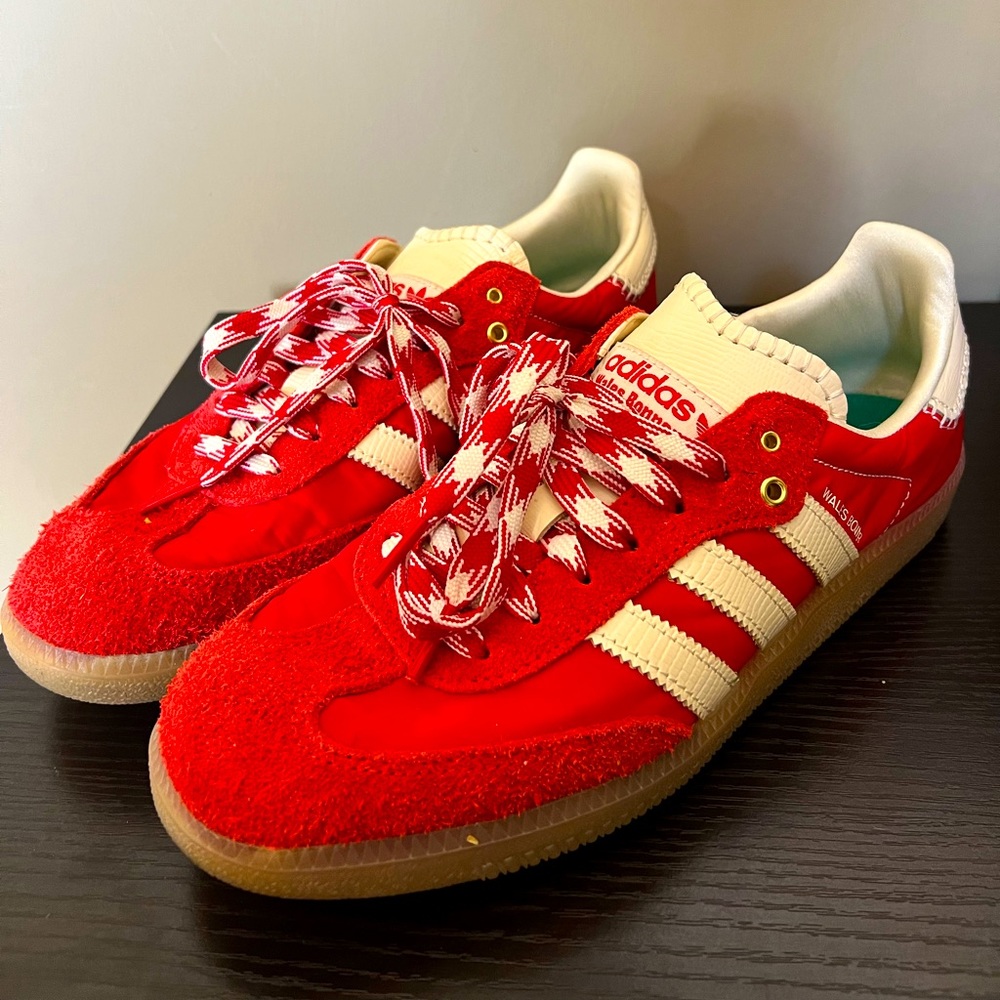 8.5 mens // Adidas x Wales Bonner sambas